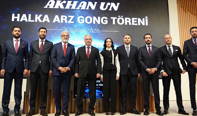 Borsa İstanbul'da gong Akhan Un için çaldı