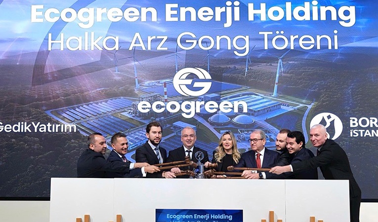 Borsada gong Ecogreen Enerji Holding için çaldı