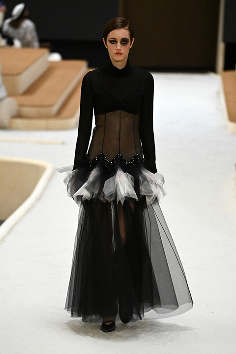 PARİS MODA HAFTASI: CHANEL İLKBAHAR-YAZ 2022 HAUTE COUTURE DEFİLESİ  / 21