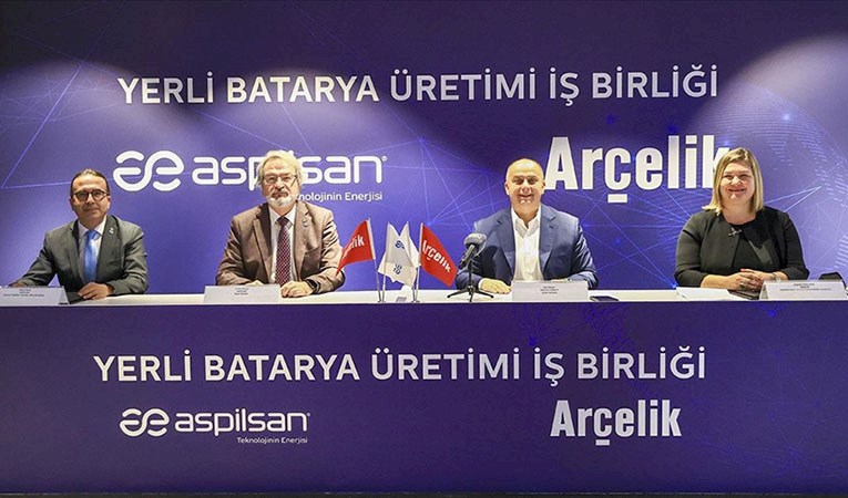 Arçelik ile ASPİLSAN'dan yerli batarya üretiminde iş birliği