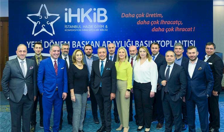 Hazır giyimde başkanlık adaylığını açıkladı