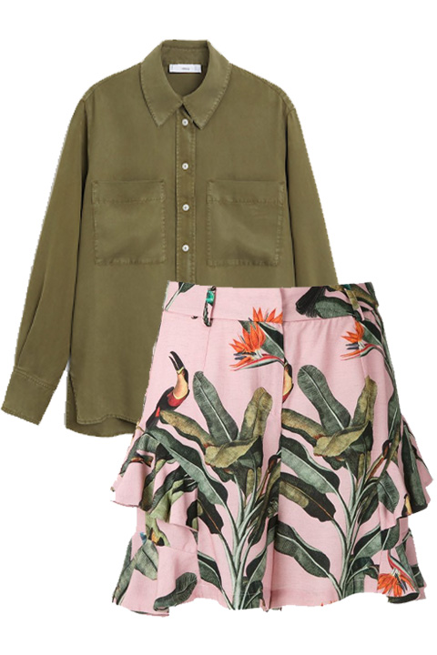 Yaz�n favori ikilisi: G�mlek ve �ort