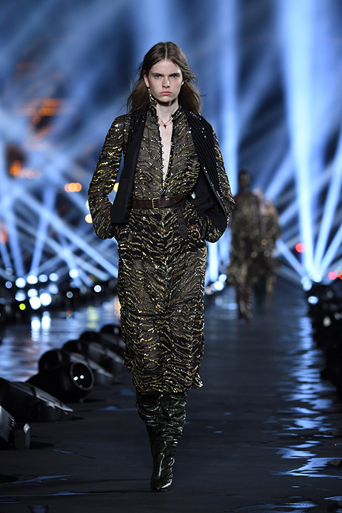 SAINT LAURENT İLKBAHAR / YAZ 2020 DEFİLESİ / 12