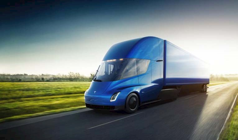İşte Tesla'nın elektrikli TIR'ı