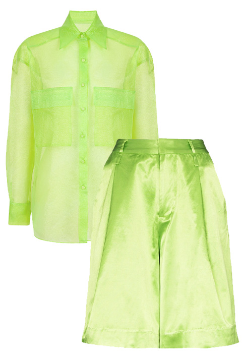 Yaz�n favori ikilisi: G�mlek ve �ort