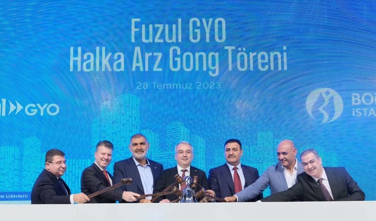 Borsa İstanbul’da gong Fuzul GYO için çaldı
