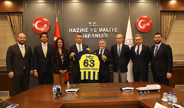 Ali Koç, Ankara'da Bakan Nebati'yi ziyaret etti
