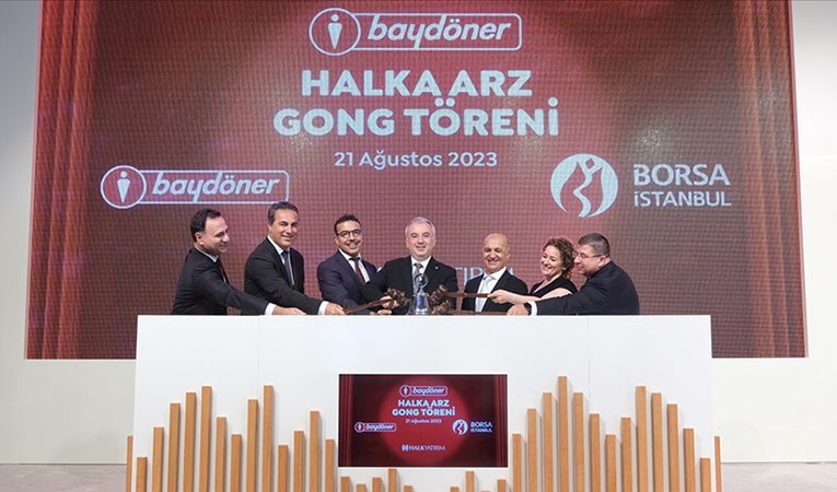 Borsa İstanbul'da gong Baydöner için çaldı
