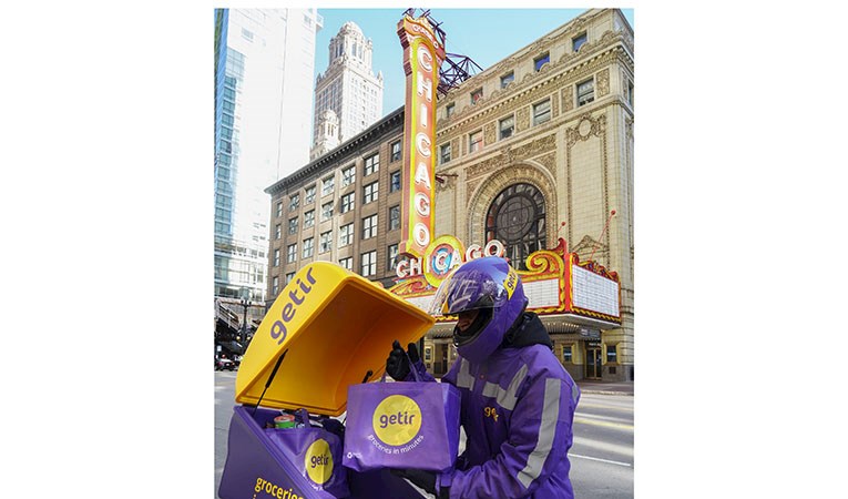 Getir, Amerika’ya Şİkago'dan giriş yaptı