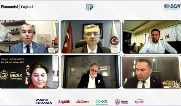 'Yükselen Asya' webinarı yapıldı