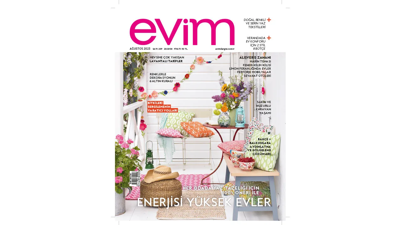 Evim Dergisi Ağustos 2023