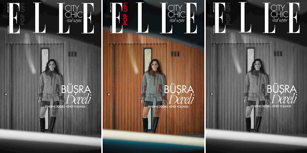 Büşra Develi ELLE Pop Up! Kapağında!