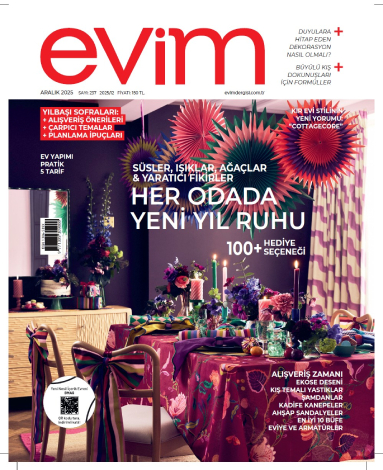 Evim Dergisi Aralık 2025 Sayısı Çıktı!